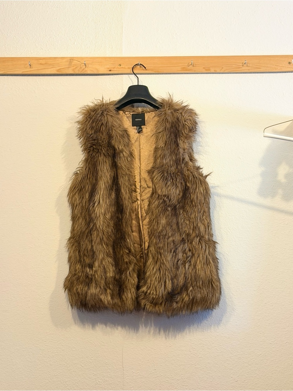 Forever 21 Brown Faux Fur Vest